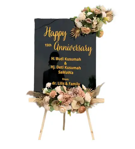 Papan Bunga Akrilik Cempaka Baru